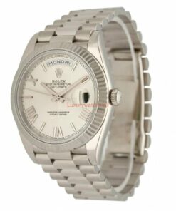 Replica Day-Date 228239 White Gold Get Big in Small 2