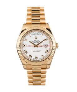 Replica Rolex Day-Date President Rose Gold 118235F