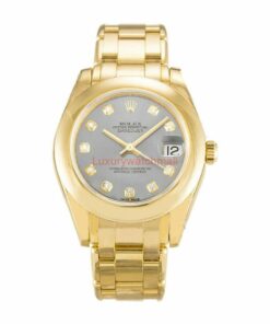 Replica Gold Rolex Diamond Bezel
