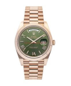 Replica Rolex Day-Date Green Dial 228235