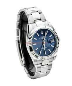 Replica Rolex Datejust Blue Dial Steel Order Now 2