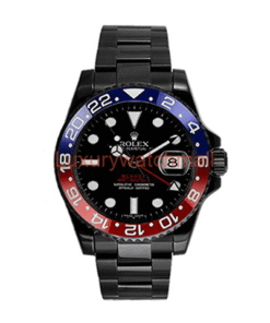 Replica Rolex Pepsi Blaken Black