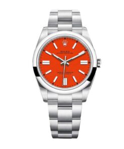 Replica Rolex Oyster Perpetual Red Dial 126000
