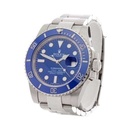 Replica Rolex Submariner Blue Dial 116619 Oyster