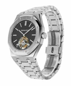 Replica Royal Oak Tourbillon Black Get Big in Small 2