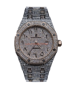 Replica Diamond Ap Watch Custom Arabic Dial
