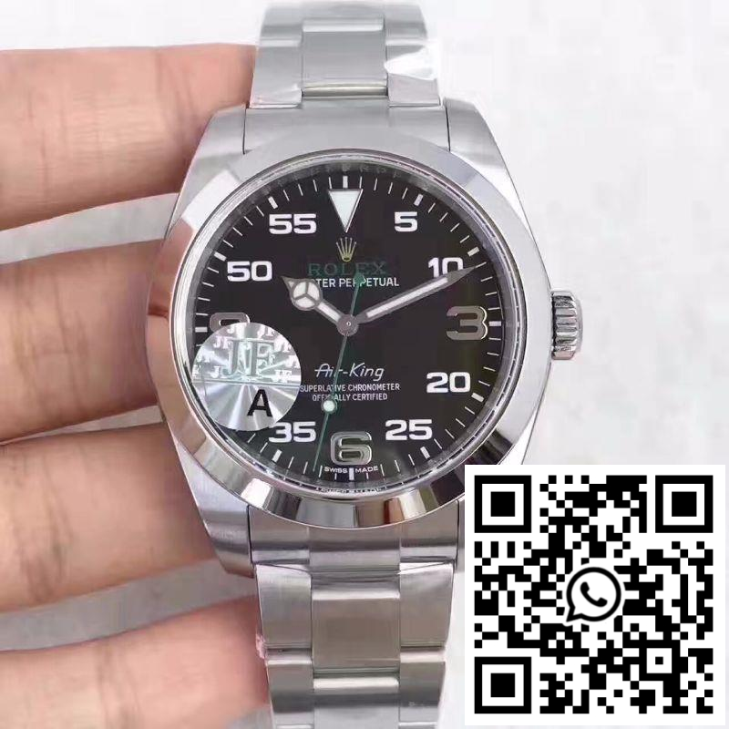 Replica Rolex Air-King 116900 Jf Factory Black Dial 3 Replica Rolex Air-King 116900 Jf Factory Black Dial 3