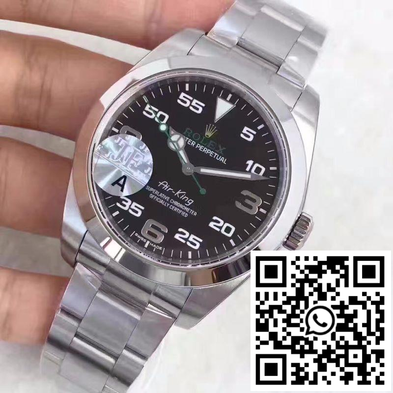 Replica Rolex Air-King 116900 Jf Factory Black Dial 5 Replica Rolex Air-King 116900 Jf Factory Black Dial 5