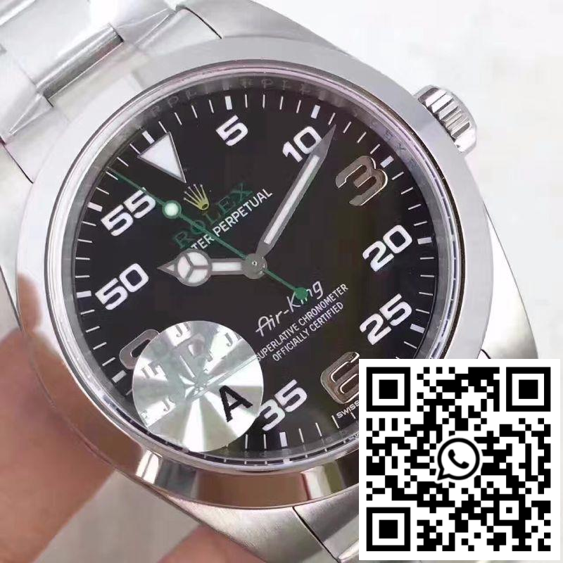 Replica Rolex Air-King 116900 Jf Factory Black Dial 6 Replica Rolex Air-King 116900 Jf Factory Black Dial 6