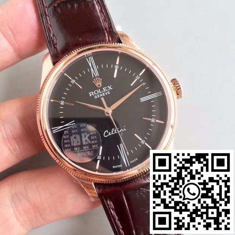 Replica Rolex Cellini 50505 Mks Factory V4 Black Dial 4 Replica Rolex Cellini 50505 Mks Factory V4 Black Dial 4