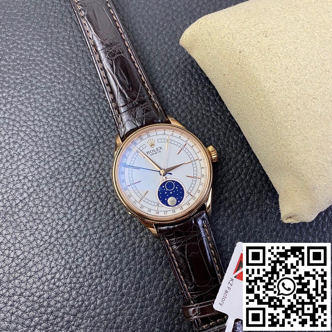 Replica Rolex Cellini M50535-0002 Kz Factory Rose Gold 8 Replica Rolex Cellini M50535-0002 Kz Factory Rose Gold 8
