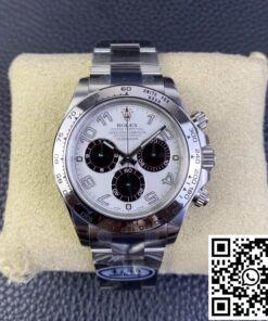 Replica Rolex Cosmograph Daytona Clean Factory V3 Stainless Steel Strap
