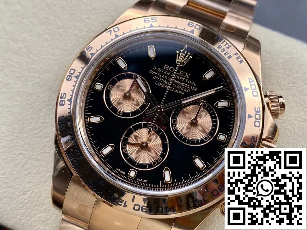 Replica Rolex Cosmograph Daytona M116505-0008 Clean Factory Black Dial 5 Replica Rolex Cosmograph Daytona M116505-0008 Clean Factory Black Dial 5