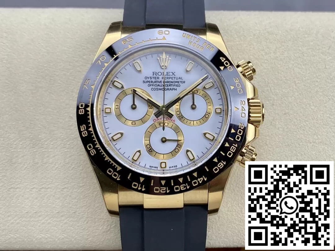 Replica Rolex Cosmograph Daytona M116518Ln-0041 Clean Factory Rubber Strap 4 Replica Rolex Cosmograph Daytona M116518Ln-0041 Clean Factory Rubber Strap 4