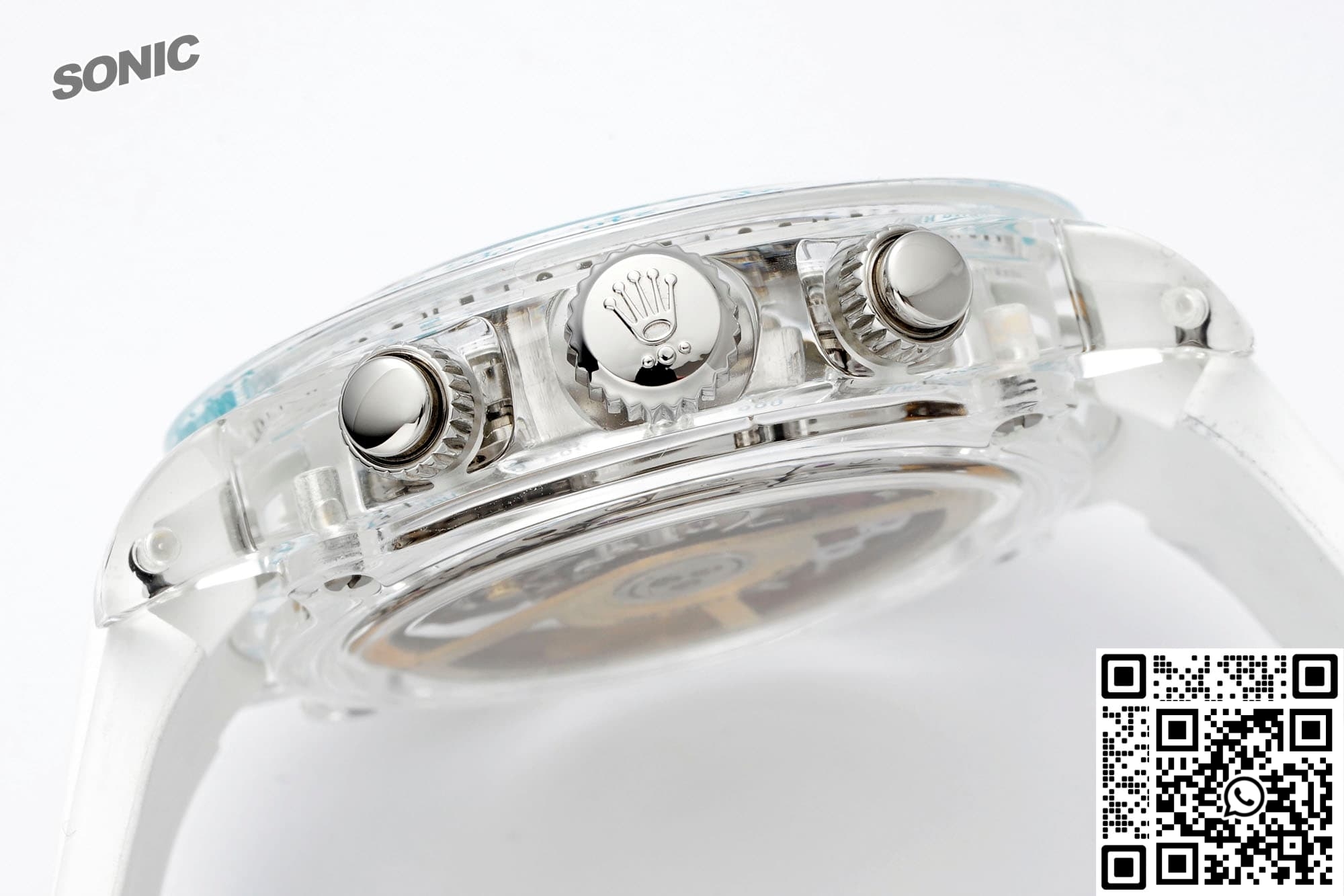 Replica Rolex Cosmograph Daytona Sonic Factory Crystal Case 8 Replica Rolex Cosmograph Daytona Sonic Factory Crystal Case 8