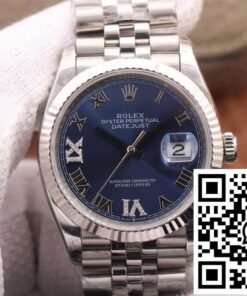 Replica Rolex Datejust 126234 Ew Factory Blue Dial