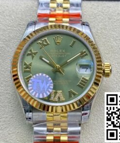 Replica Rolex Datejust 178273 31Mm Tw Factory Green Dial 2