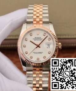 Replica Rolex Datejust 36Mm Gm Factory White Dial Replica Rolex Datejust 36Mm Gm Factory White Dial