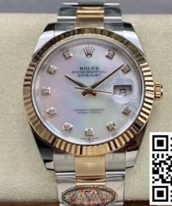 Replica Rolex Datejust 41Mm M126331-0013 Clean Factory Diamond Dial