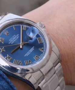 Replica Rolex Datejust Ii 116334 36Mm Ar Factory Blue Dial 2