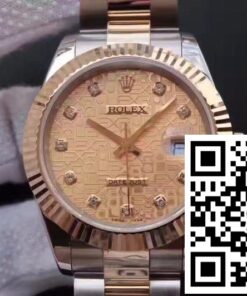 Replica Rolex Datejust Ii 126333 41Mm Diamond-Studded Rose Gold Texture Dial Replica Rolex Datejust Ii 126333 41Mm Diamond-Studded Rose Gold Texture Dial