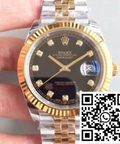 Replica Rolex Datejust Ii M126333-0013 Ew Factory Diamond-Encrusted Black Dial Replica Rolex Datejust Ii M126333-0013 Ew Factory Diamond-Encrusted Black Dial