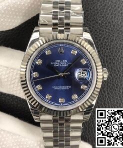 Replica Rolex Datejust M126234-0037 Ew Factory 18Ct White Gold Replica Rolex Datejust M126234-0037 Ew Factory 18Ct White Gold