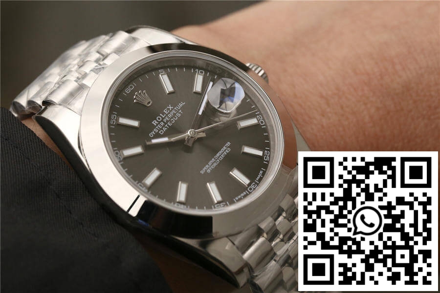 Replica Rolex Datejust M126300-0008 Ew Factory Grey Dial 2 Replica Rolex Datejust M126300-0008 Ew Factory Grey Dial 2