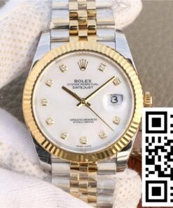 Replica Rolex Datejust M126333-0018 Ew Factory Yellow Gold White Dial Replica Rolex Datejust M126333-0018 Ew Factory Yellow Gold White Dial