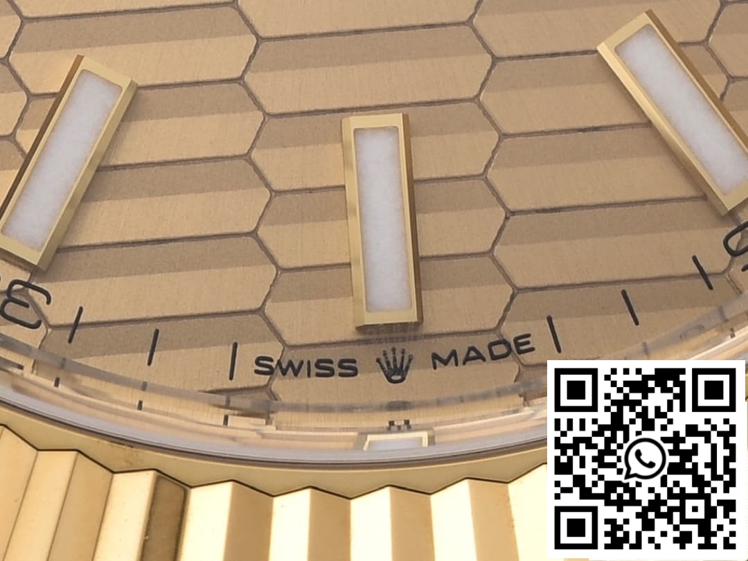 Replica Rolex Datejust M126333-0022 Clean Factory Gold Color Dial 5 Replica Rolex Datejust M126333-0022 Clean Factory Gold Color Dial 5