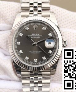 Replica Rolex Datejust M126334-0006 Ew Factory Grey Dial Replica Rolex Datejust M126334-0006 Ew Factory Grey Dial