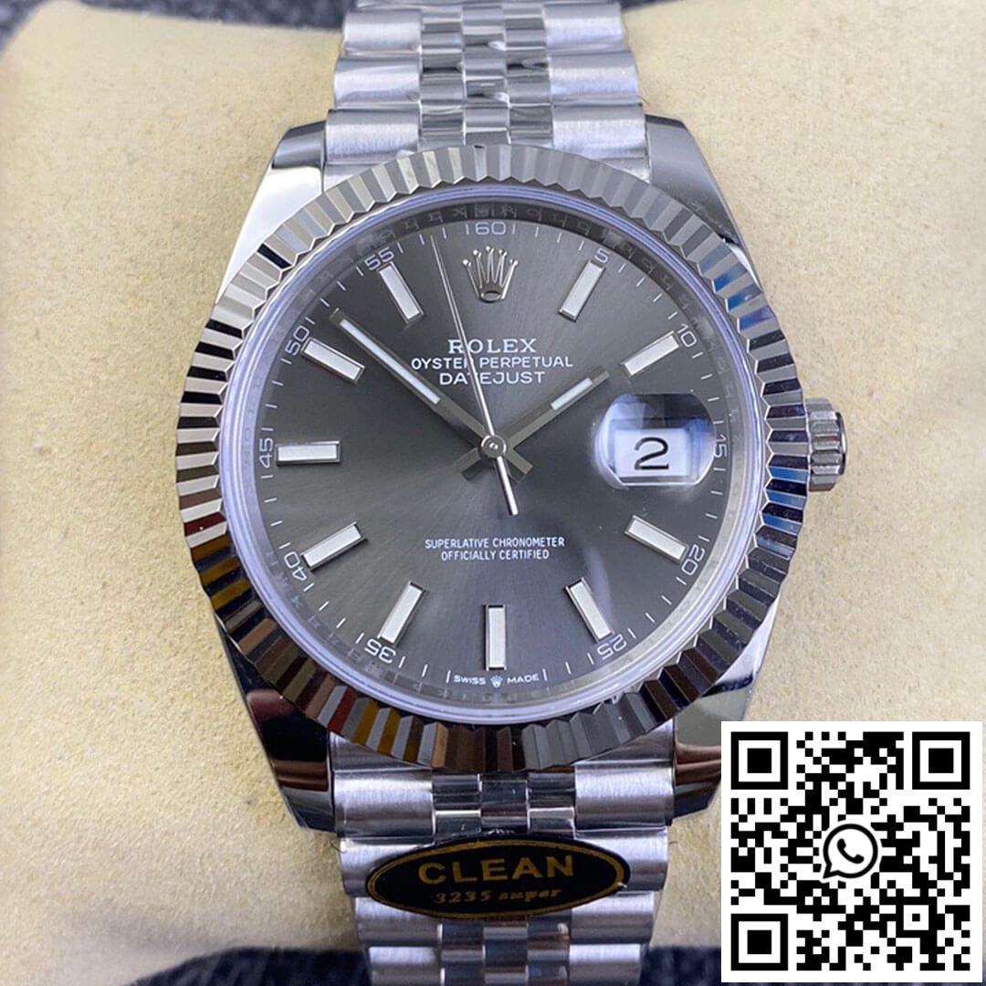 Replica Rolex Datejust M126334-0014 Clean Factory Grey Dial 904L Stainless Steel 3 Replica Rolex Datejust M126334-0014 Clean Factory Grey Dial 904L Stainless Steel 3