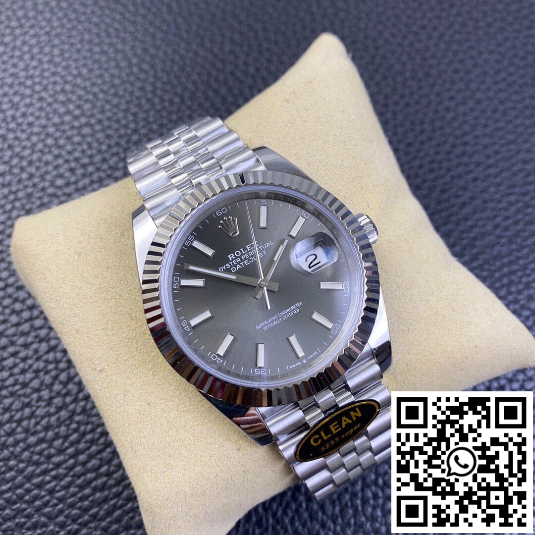 Replica Rolex Datejust M126334-0014 Clean Factory Grey Dial 904L Stainless Steel 4 Replica Rolex Datejust M126334-0014 Clean Factory Grey Dial 904L Stainless Steel 4