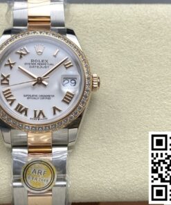 Replica Rolex Datejust M278381Rbr-0003 Ar Factory Screw-In Case Back