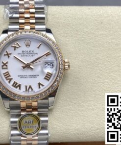 Replica Rolex Datejust M278381Rbr-0004 Ar Factory Date Display