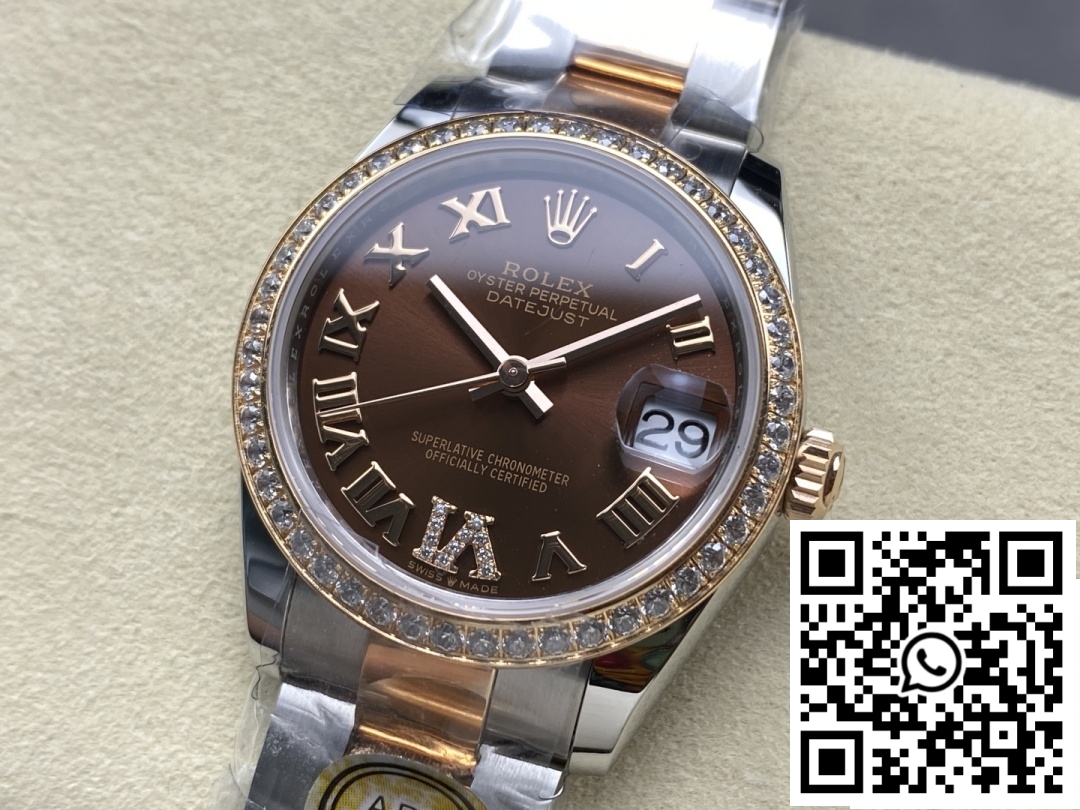Replica Rolex Datejust M278381Rbr-0005 Ar Factory Two-Tone Strap 6 Replica Rolex Datejust M278381Rbr-0005 Ar Factory Two-Tone Strap 6