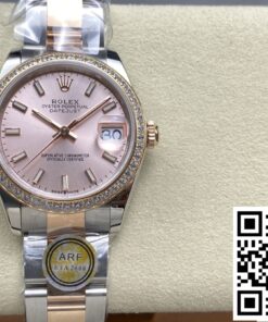Replica Rolex Datejust M278381Rbr-0009 Ar Factory Small Window Convex Lens