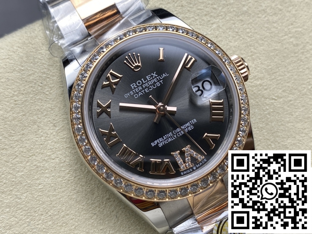 Replica Rolex Datejust M278381Rbr-0029 Ar Factory Blue Crystal Watch Mirror 4 Replica Rolex Datejust M278381Rbr-0029 Ar Factory Blue Crystal Watch Mirror 4