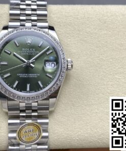 Replica Rolex Datejust M278384Rbr-0022 Ar Factory Screw-In Crown