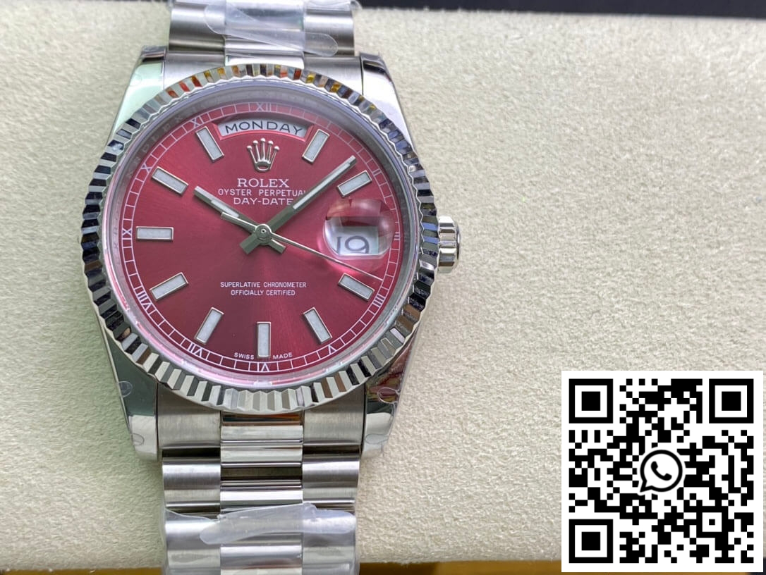 Replica Rolex Day Date 118239 Ew Factory 18K White Gold Replica Rolex Day Date 118239 Ew Factory 18K White Gold