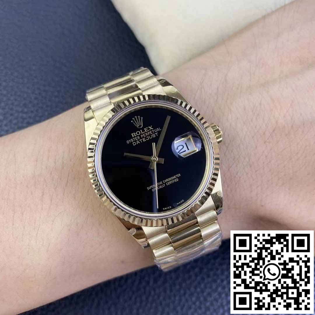 Replica Rolex Day Date 18038 Gm Factory Black Dial 3 Replica Rolex Day Date 18038 Gm Factory Black Dial 3