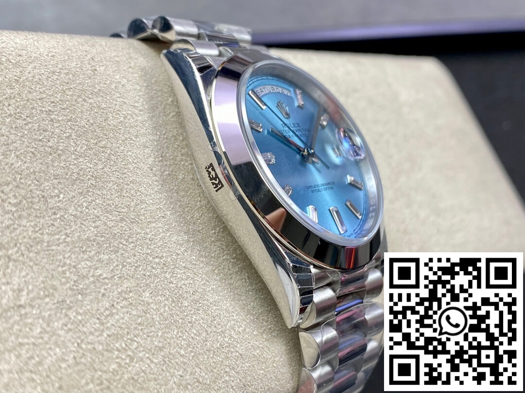 Replica Rolex Day Date 228206 Ew Factory Ice Blue Dial 8 Replica Rolex Day Date 228206 Ew Factory Ice Blue Dial 8