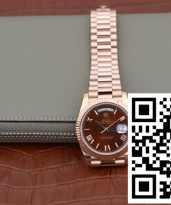 Replica Rolex Day Date 40Mm 228235 Ew Factory Brown Dial 2