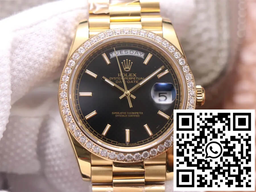 Replica Rolex Day Date 40Mm Ew Factory Yellow Gold Diamond 2 Replica Rolex Day Date 40Mm Ew Factory Yellow Gold Diamond 2