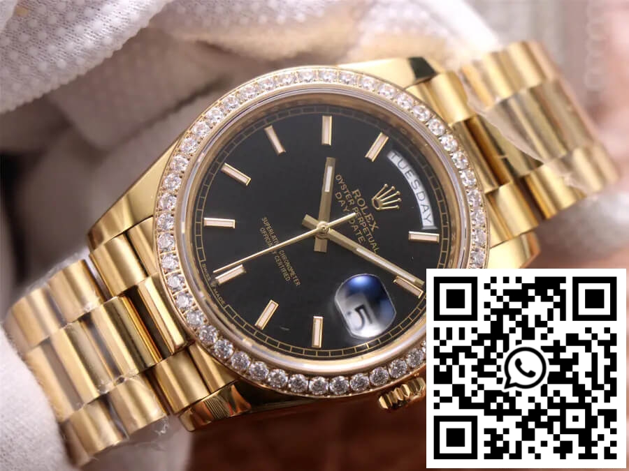 Replica Rolex Day Date 40Mm Ew Factory Yellow Gold Diamond 8 Replica Rolex Day Date 40Mm Ew Factory Yellow Gold Diamond 8
