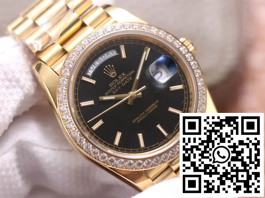 Replica Rolex Day Date 40Mm Ew Factory Yellow Gold Diamond 9 Replica Rolex Day Date 40Mm Ew Factory Yellow Gold Diamond 9
