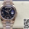 Replica Rolex Day-Date M128235-0069 8+ Factory Green Dial 13