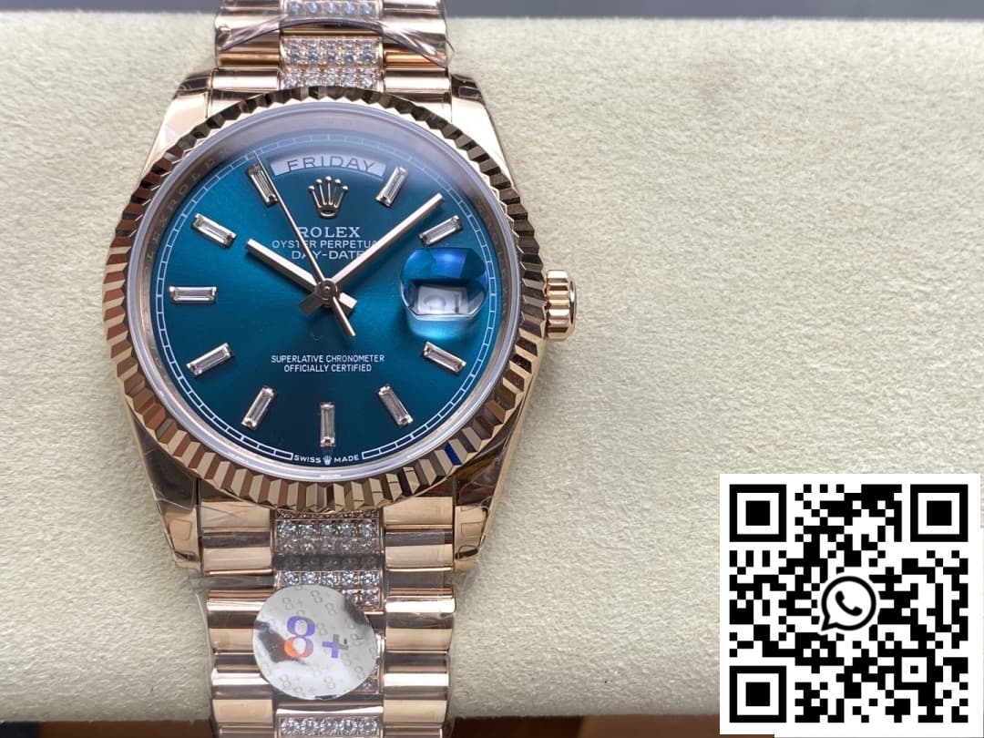 Replica Rolex Day-Date M128235-0086 8+ Factory Week Display Replica Rolex Day-Date M128235-0086 8+ Factory Week Display