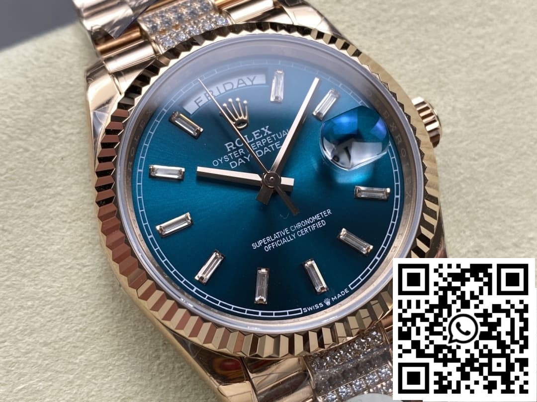 Replica Rolex Day-Date M128235-0086 8+ Factory Week Display 5 Replica Rolex Day-Date M128235-0086 8+ Factory Week Display 5