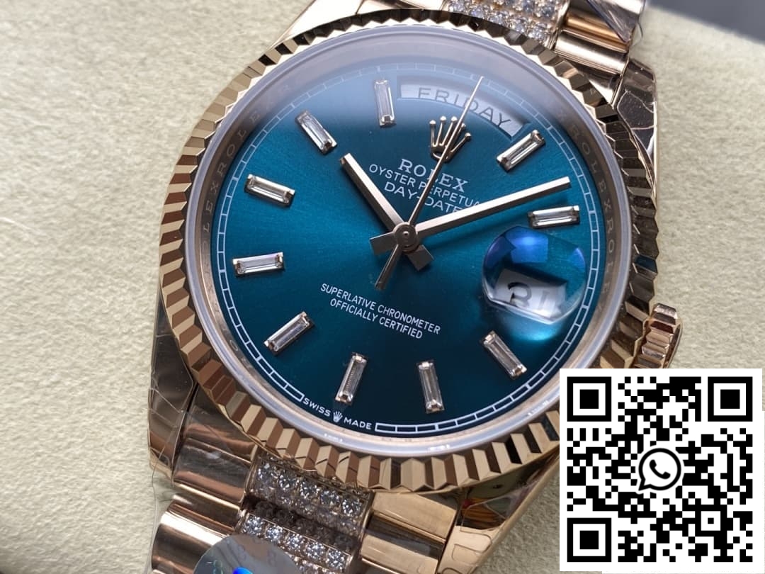 Replica Rolex Day-Date M128235-0086 8+ Factory Week Display 6 Replica Rolex Day-Date M128235-0086 8+ Factory Week Display 6